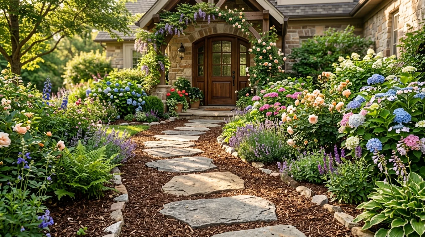 Modern Walkway With Clean Edging